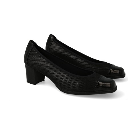 Mujer Zapatos de Tacones de Cuñas y zapatos de salón Zapatos de salón Hogan de Cuero de color Negro 
